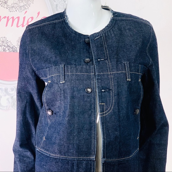 Marithe Francois Girbaud VTG / Blue Jean Jacket - Picture 2 of 8